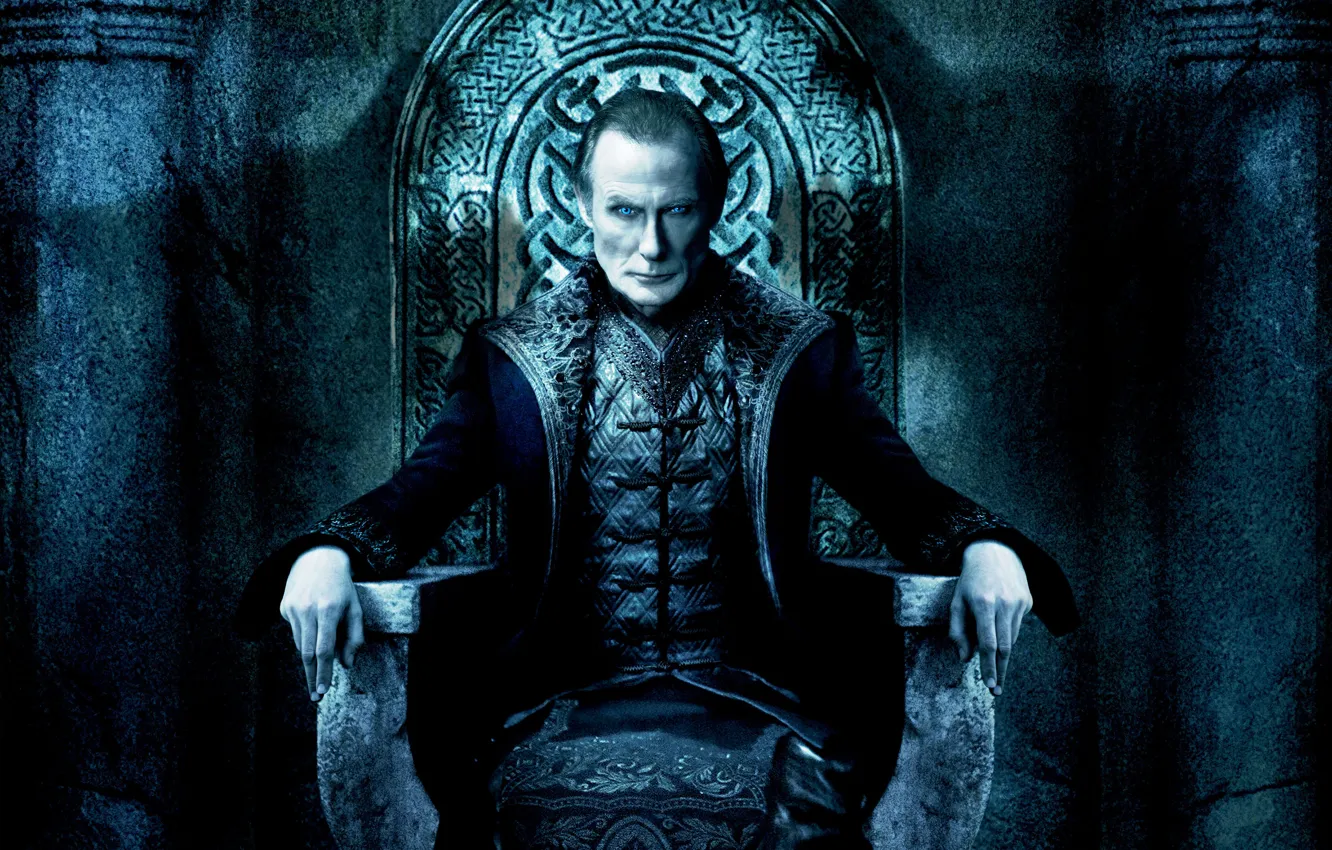 Photo wallpaper vampire, the throne, king, Viktor, Bill Nighy, Bill Nighy, Underworld: Rise of the Lycans, Another …