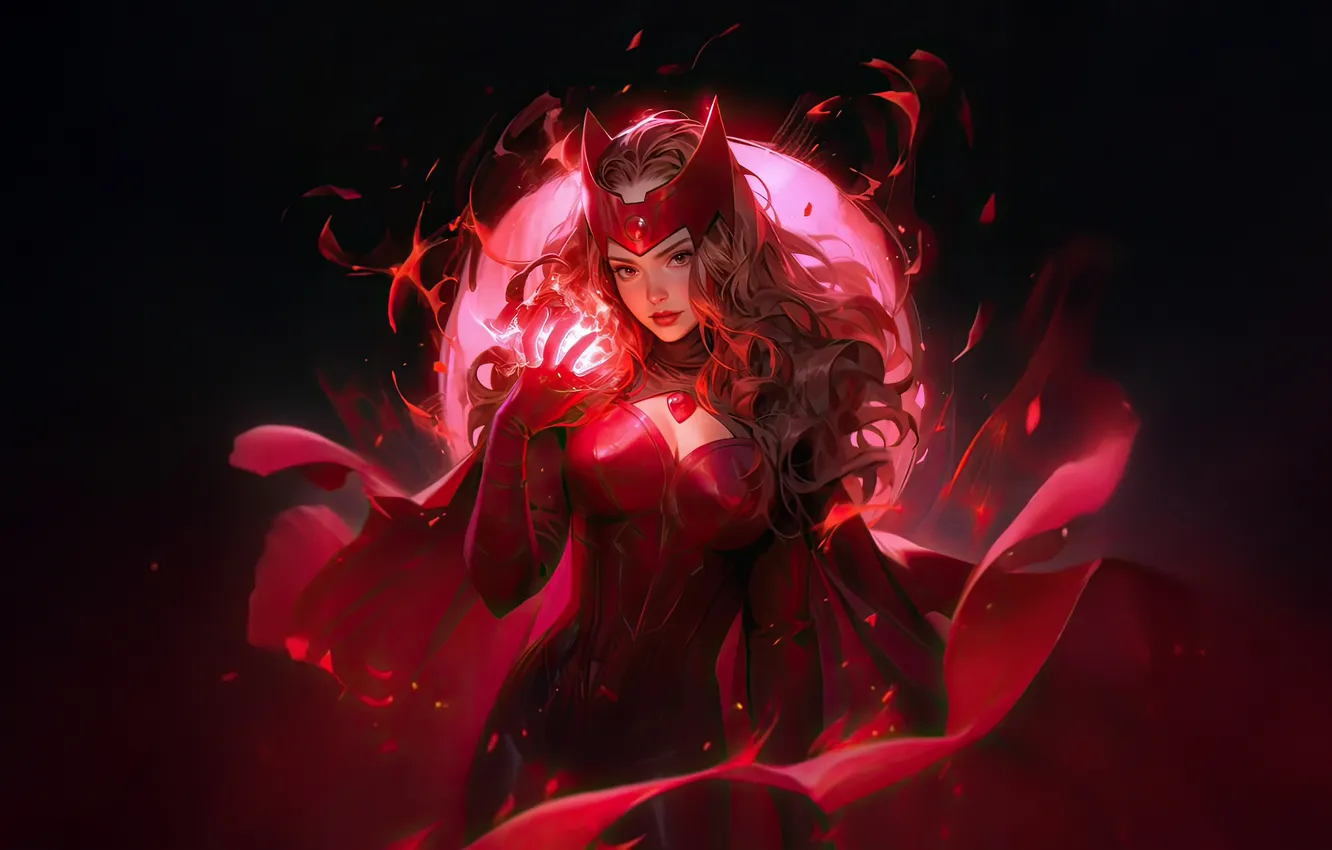 Photo wallpaper universe, scarlet, witch