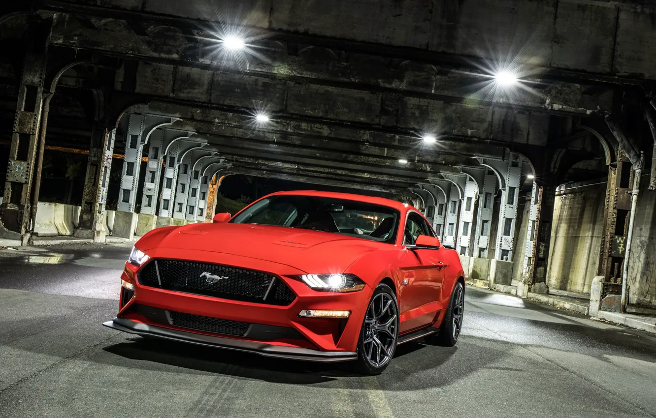 Photo wallpaper Ford, 2018, Mustang GT, Level 2 Performance Pack