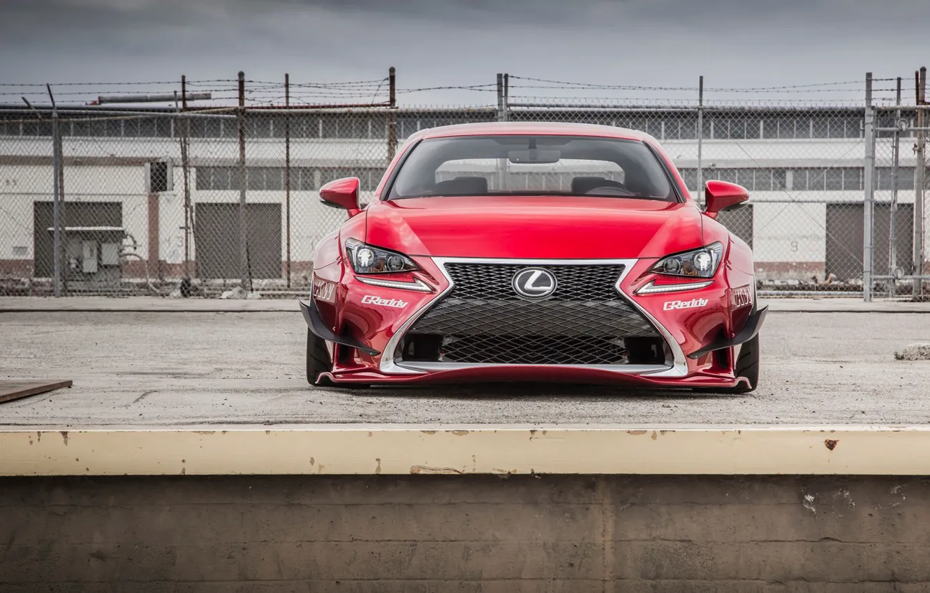 Photo wallpaper Lexus, Rocket Bunny, rcf, Lexus RC350 F Sport