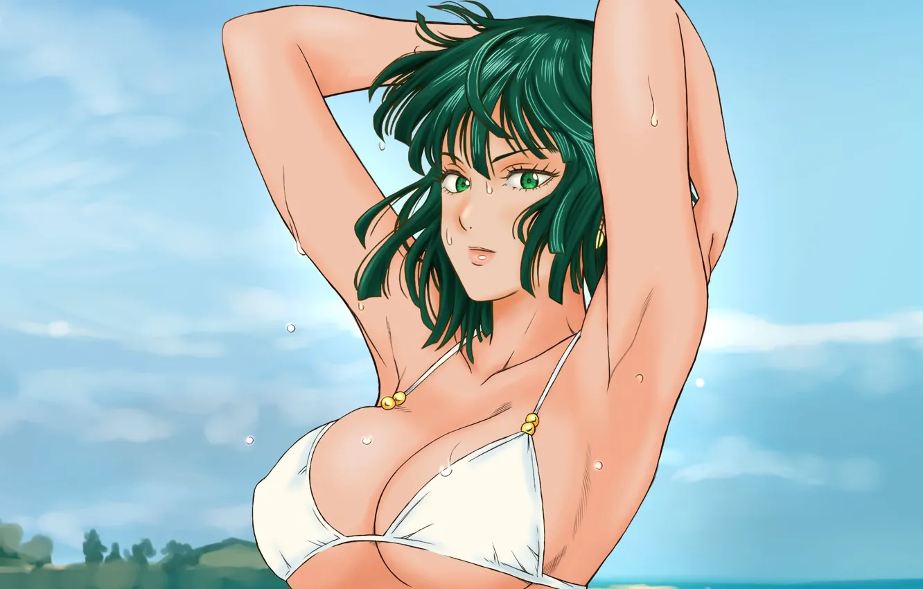 Photo wallpaper boobs, big, breast, anime, Large, tits, giant, manga