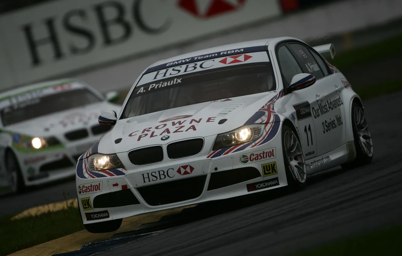 Photo wallpaper BMW, Andy Priaulx, racing, WTCC, the world championship in the class touring car racing., Andy …