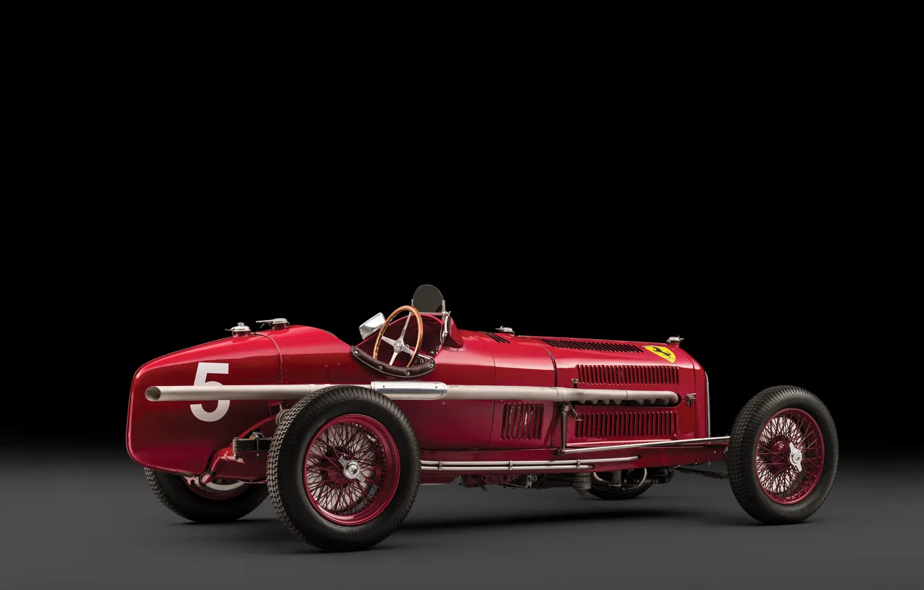 Photo wallpaper Spokes, Alfa Romeo, Classic, Scuderia Ferrari, 1932, Grand Prix, Classic car, Sports car