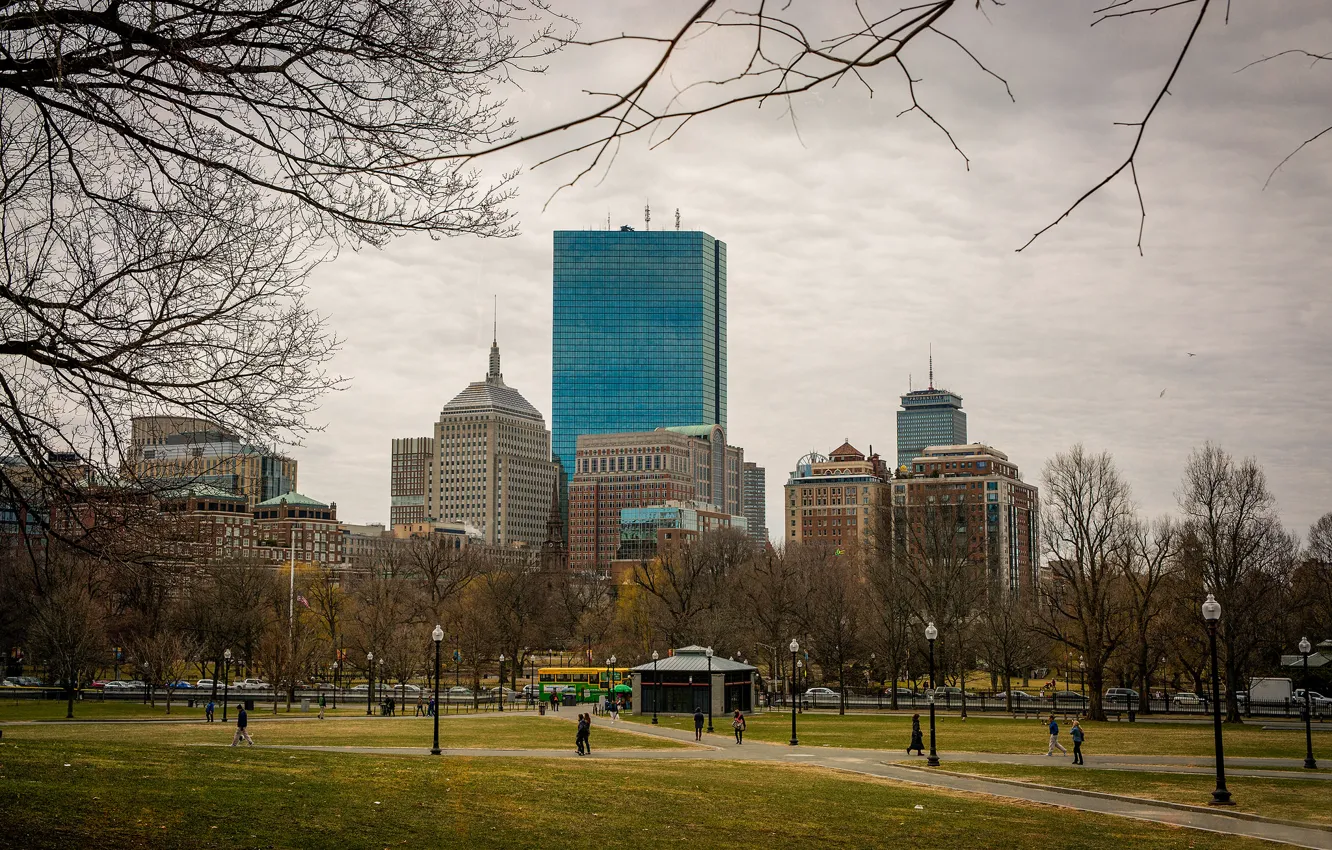 Photo wallpaper people, home, Boston