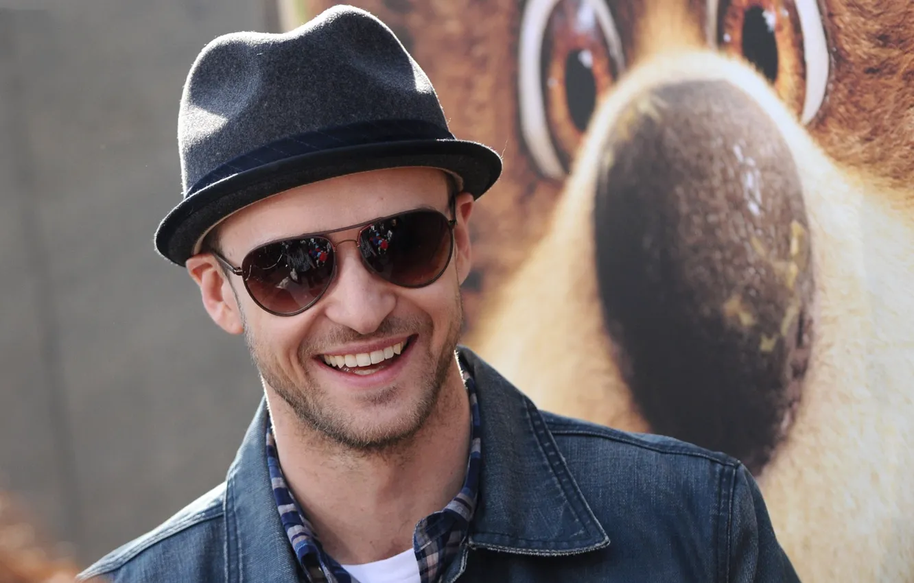 Photo wallpaper smile, actor, singer, Justin Timberlake