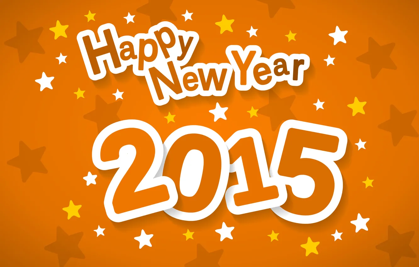 Photo wallpaper New Year, Happy New Year, 2015