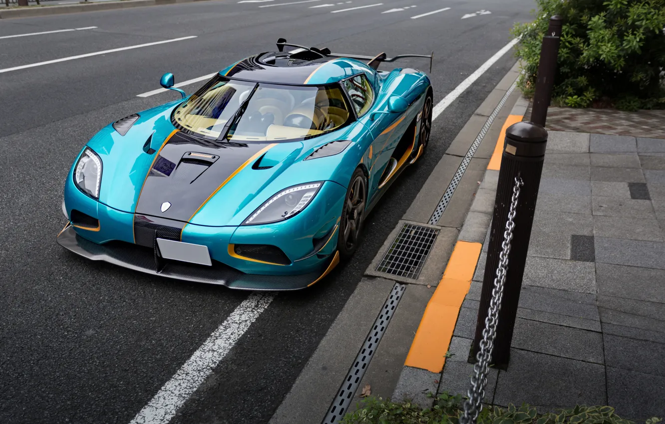 Photo wallpaper agera, Street, koenigsegg, one 1