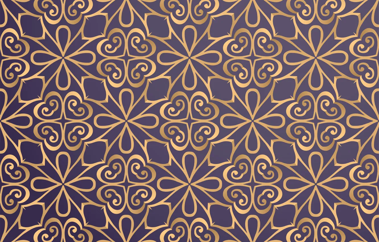 Photo wallpaper gold, ornament, background, color, ornamental