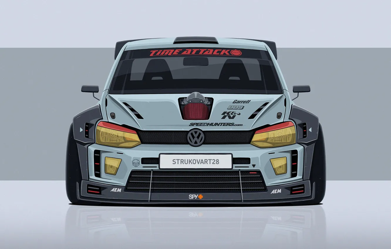 Photo wallpaper tuning, auto, DizePro, machine, Transport & Vehicles, Volkswagen, Dmitry Strukov, by Dmitry Strukov