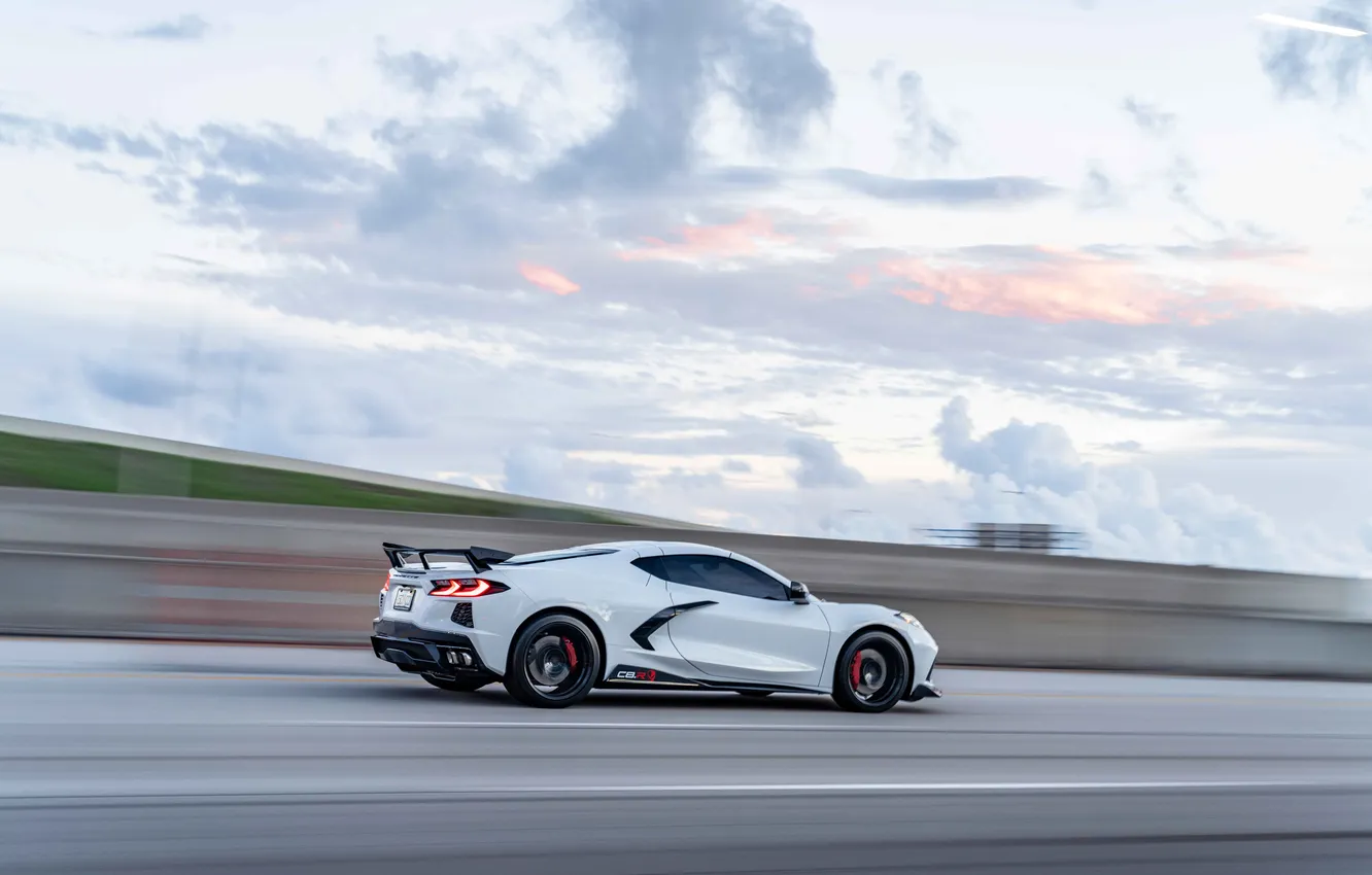 Photo wallpaper car, Corvette