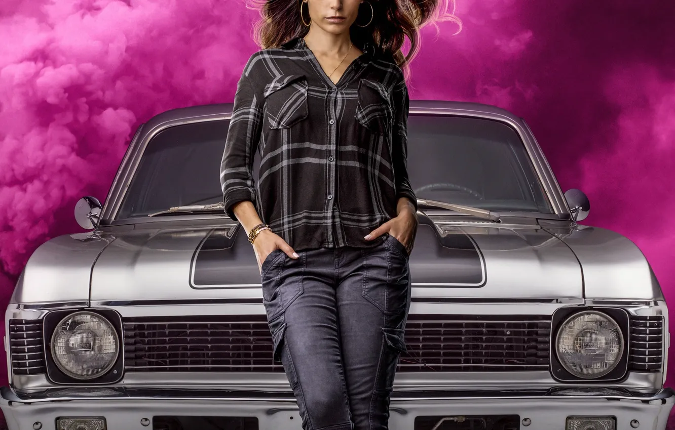 Photo wallpaper machine, girl, Fast & Furious 9, Miyu