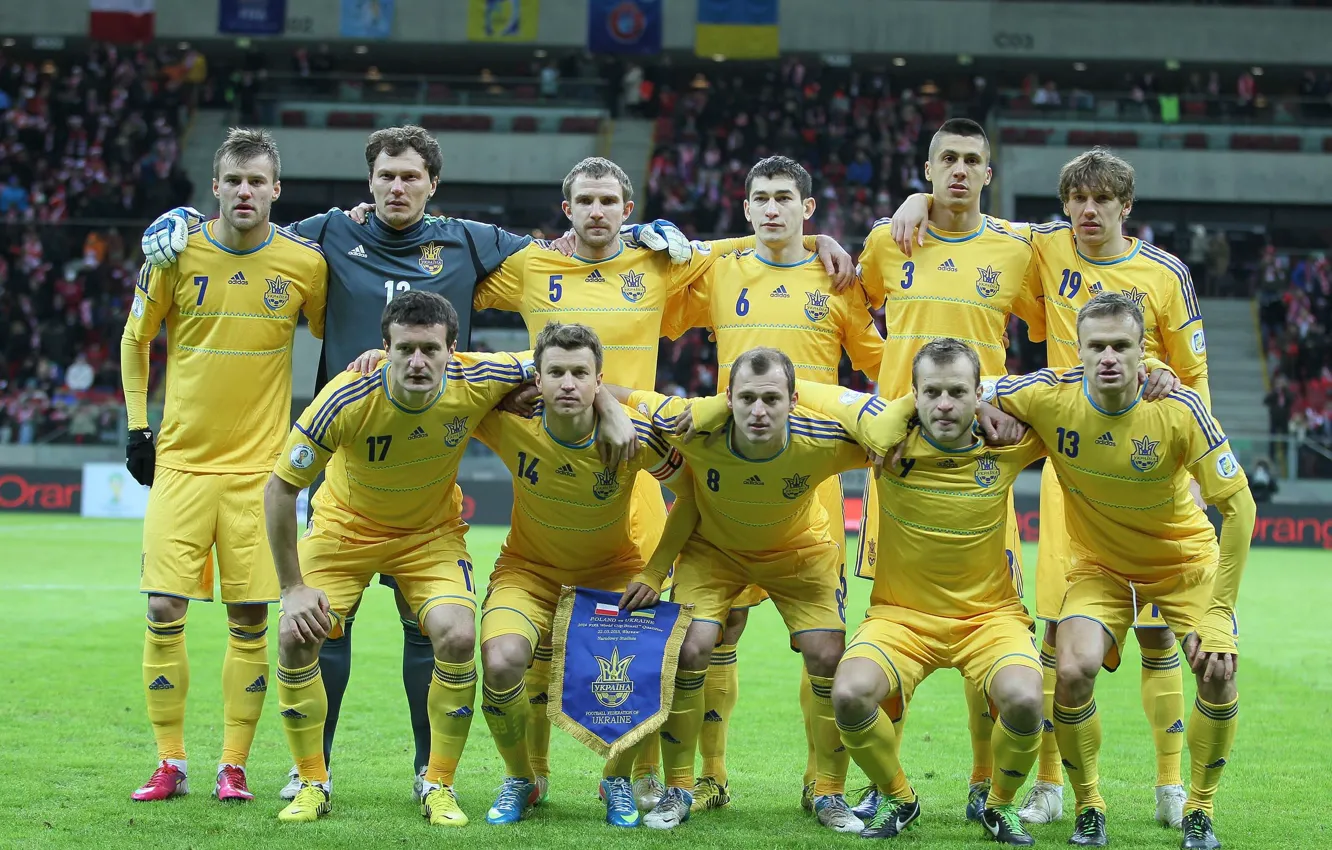 Photo wallpaper football, football, the national team of Ukraine