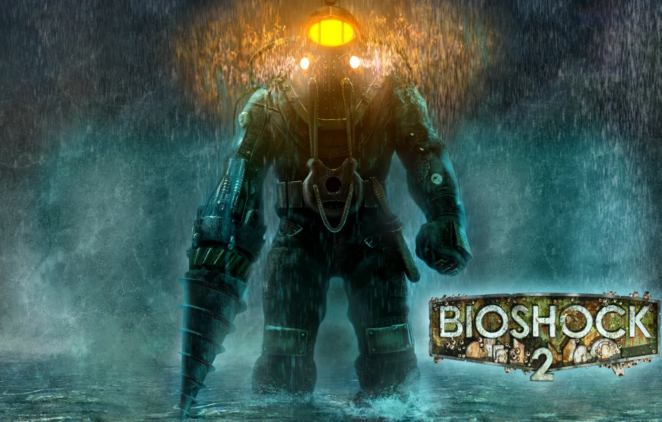 Photo wallpaper Lights, The suit, BioShock 2, Sea of Dreams