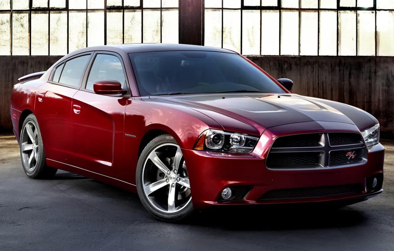 Photo wallpaper Dodge, Dodge, Charger, the front, R T, The charger, 100th Anniversary