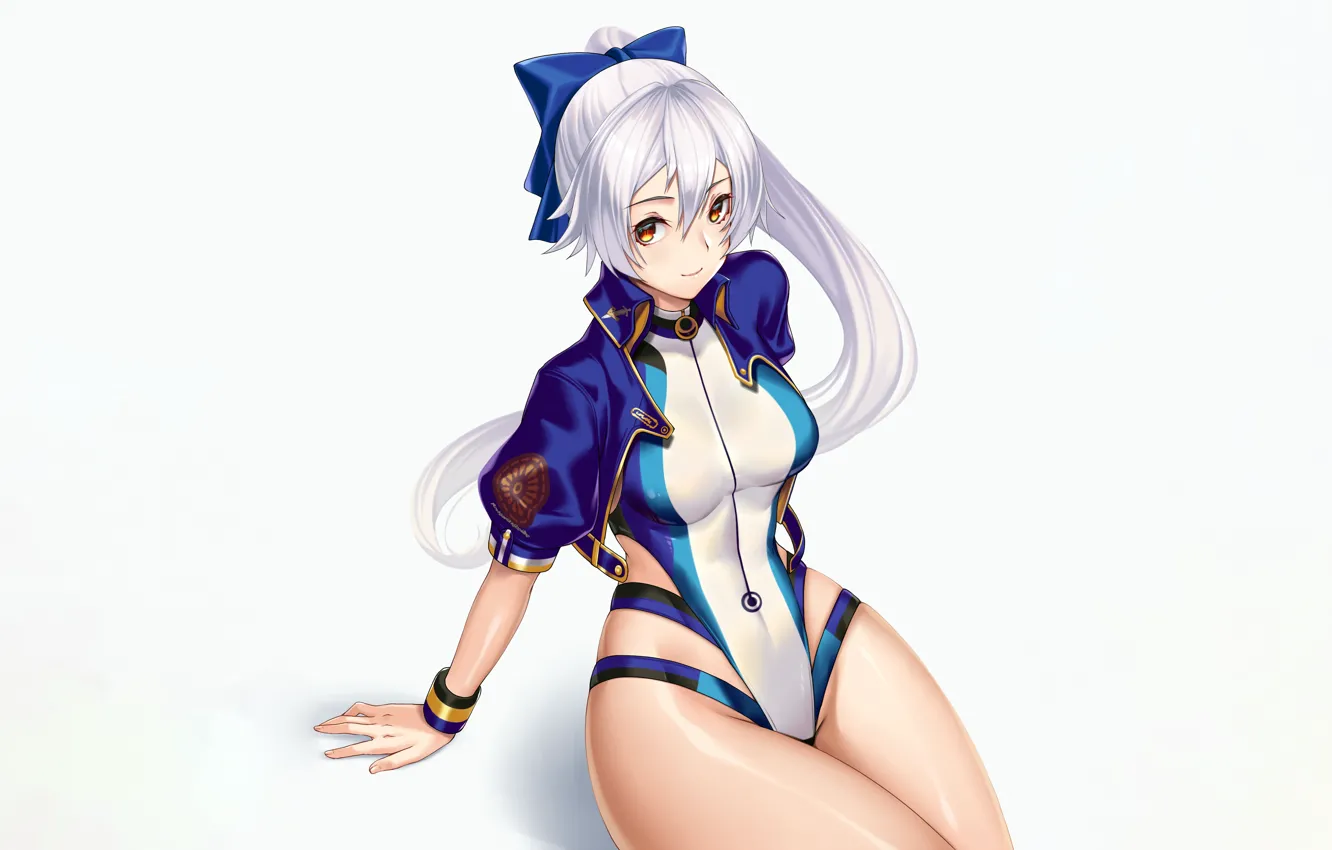 Photo wallpaper girl, sexy, long hair, boobs, anime, beautiful, pretty, erotic