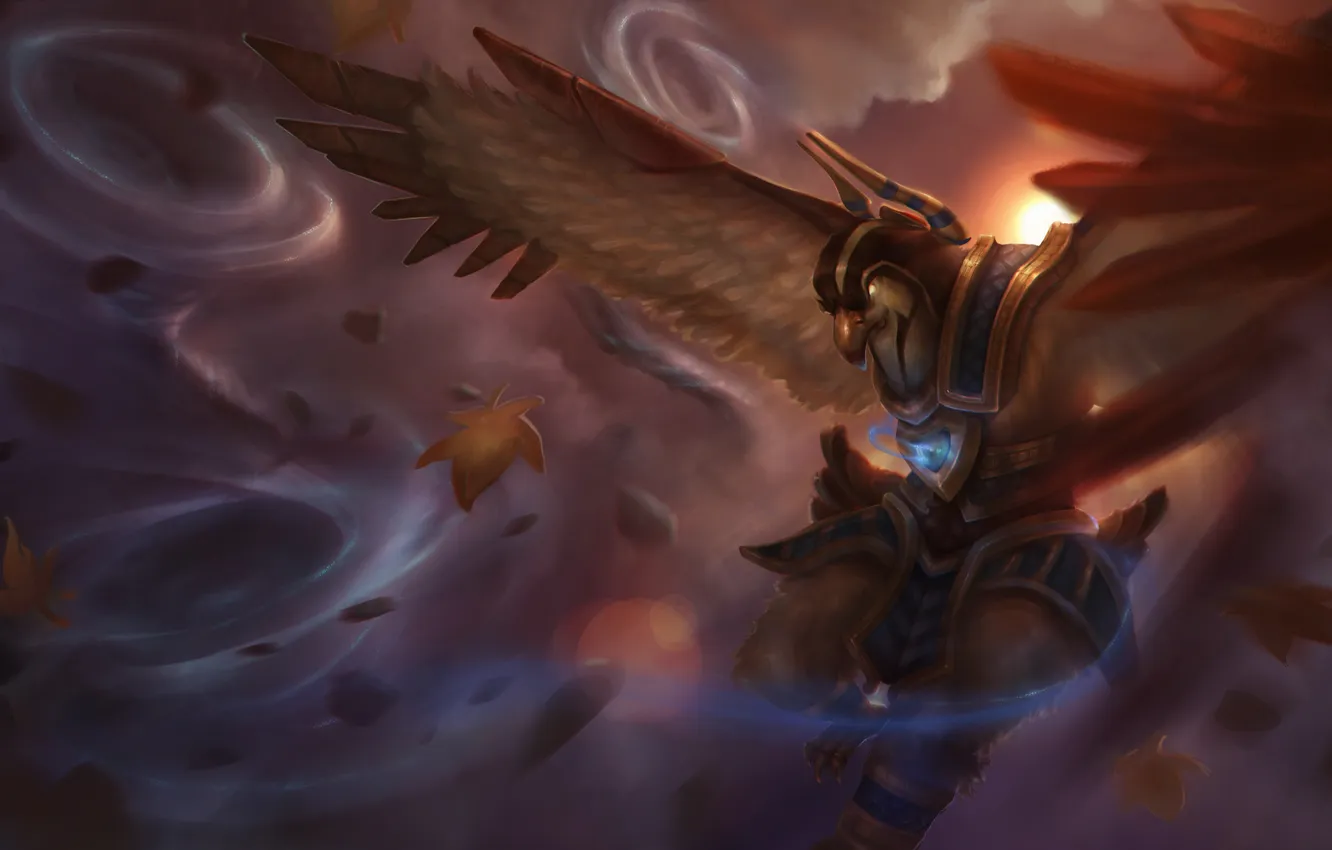 Photo wallpaper Heroes of Newerth, Horus, HoN, Zephyr