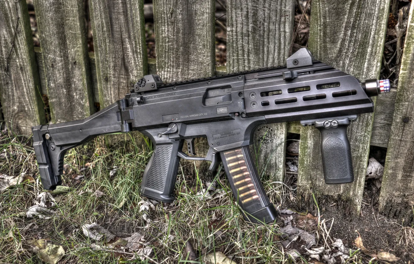 Photo wallpaper Czech Republic, the gun, CZ Scorpion, EVO 3 S1