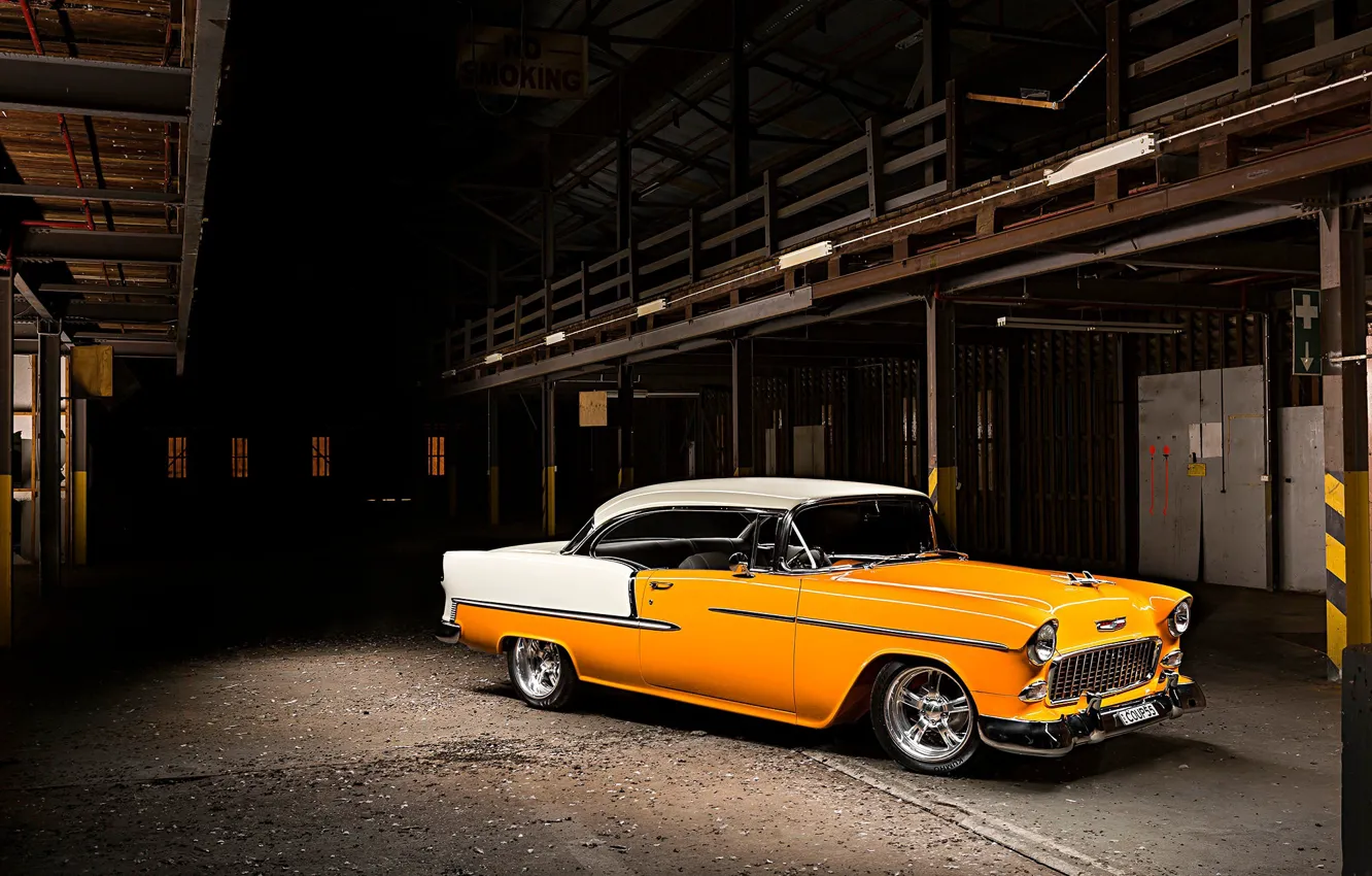 Wallpaper Chevrolet, Classic, Bel Air, Coupe, Vehicle, Bright Machine ...