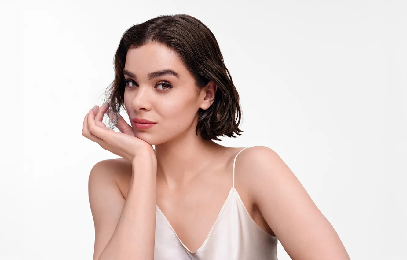 Photo wallpaper girl, face, pose, photo, model, actress, brown hair, beautiful