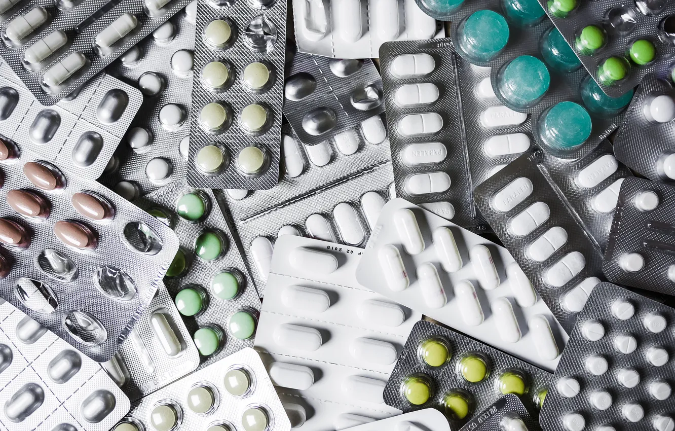 Photo wallpaper medicines, Pills, remedies