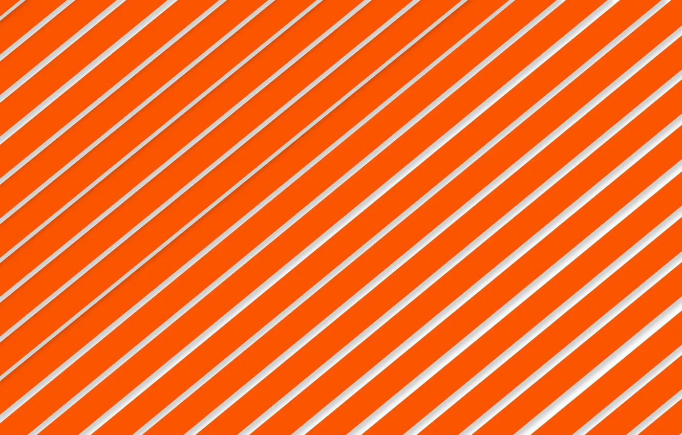 Photo wallpaper strips, orange, Wallpaper, Desk