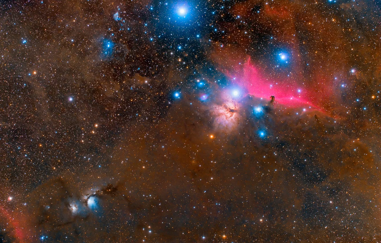 Photo wallpaper stars, placer, Orion Molecular Cloud