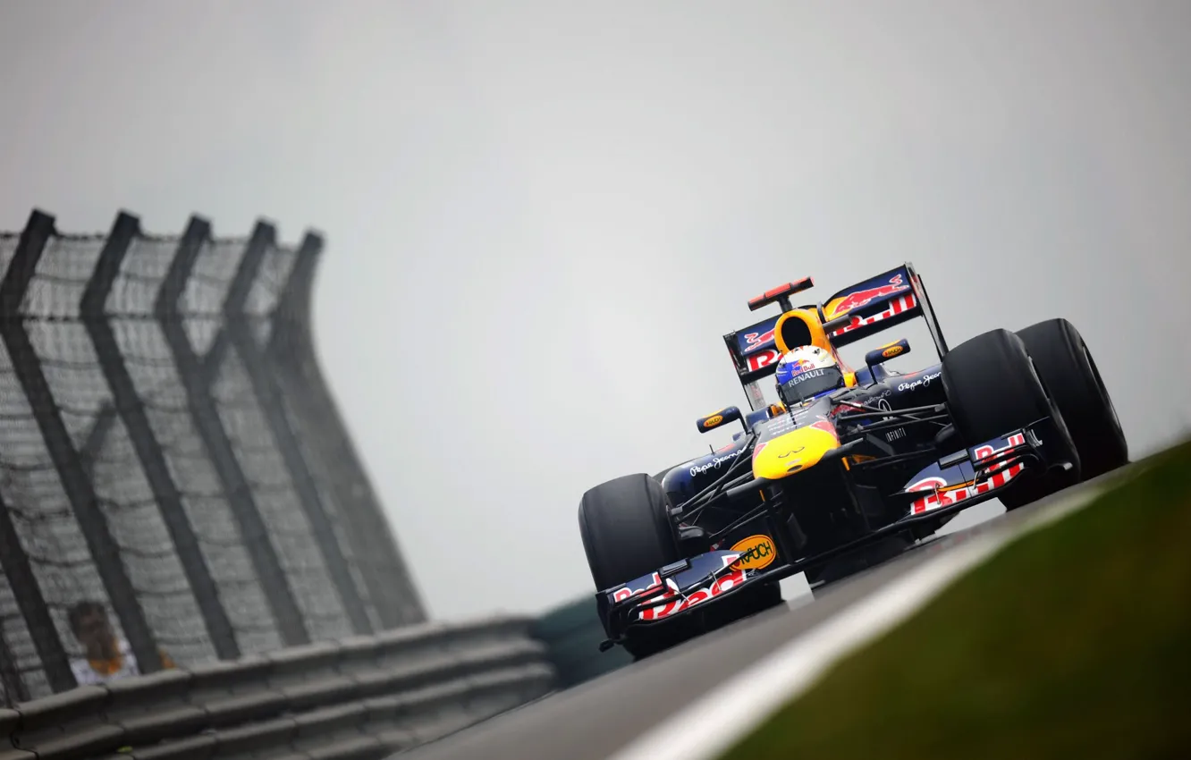 Photo wallpaper Photo, Renault, Track, Formula-1, Red Bull, 2011, Racing, Wallpapers