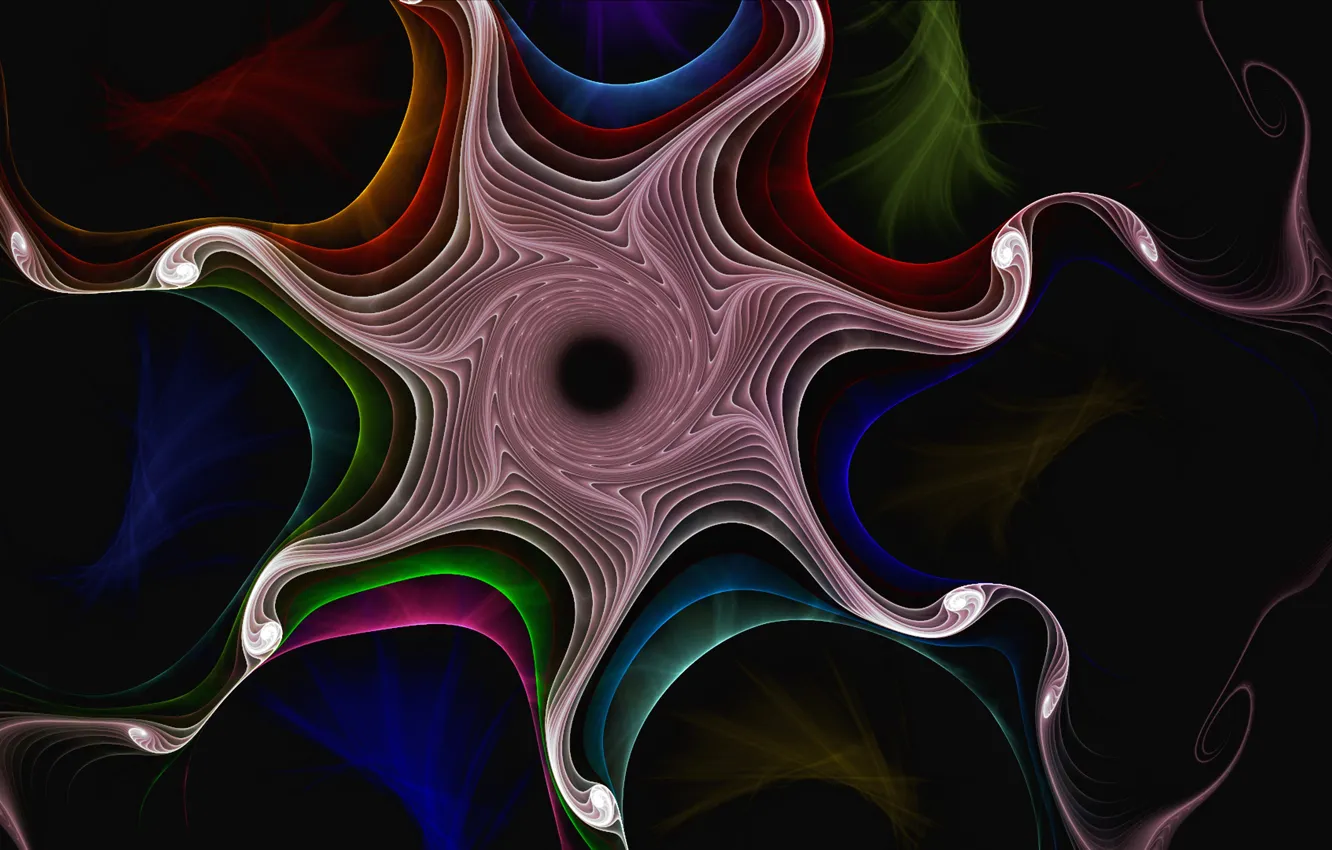 Photo wallpaper line, pattern, color, spiral