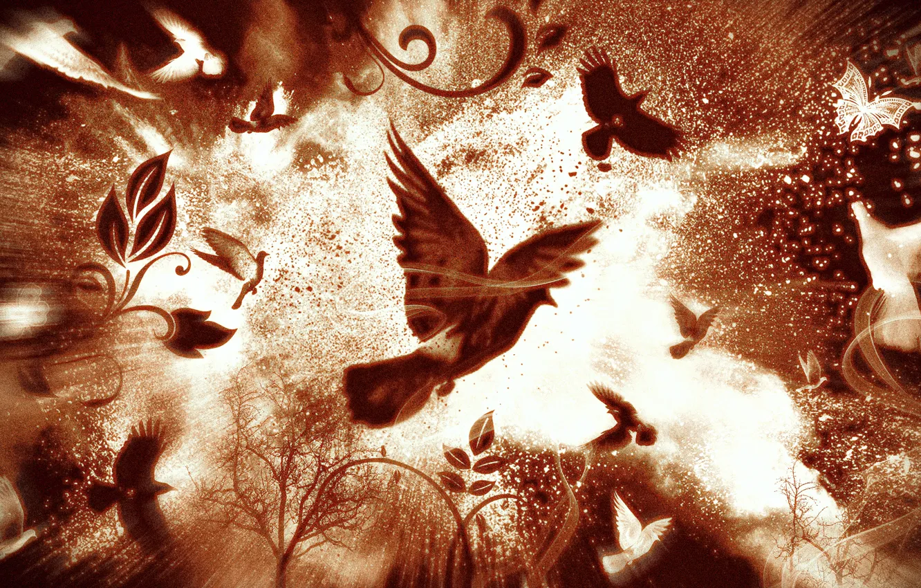 Photo wallpaper Abstract, Abstract Art, AbdullayevDesign, MyOne