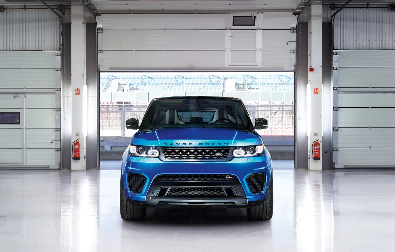 Photo wallpaper Land Rover, Range Rover, Sport, 2015, SVR