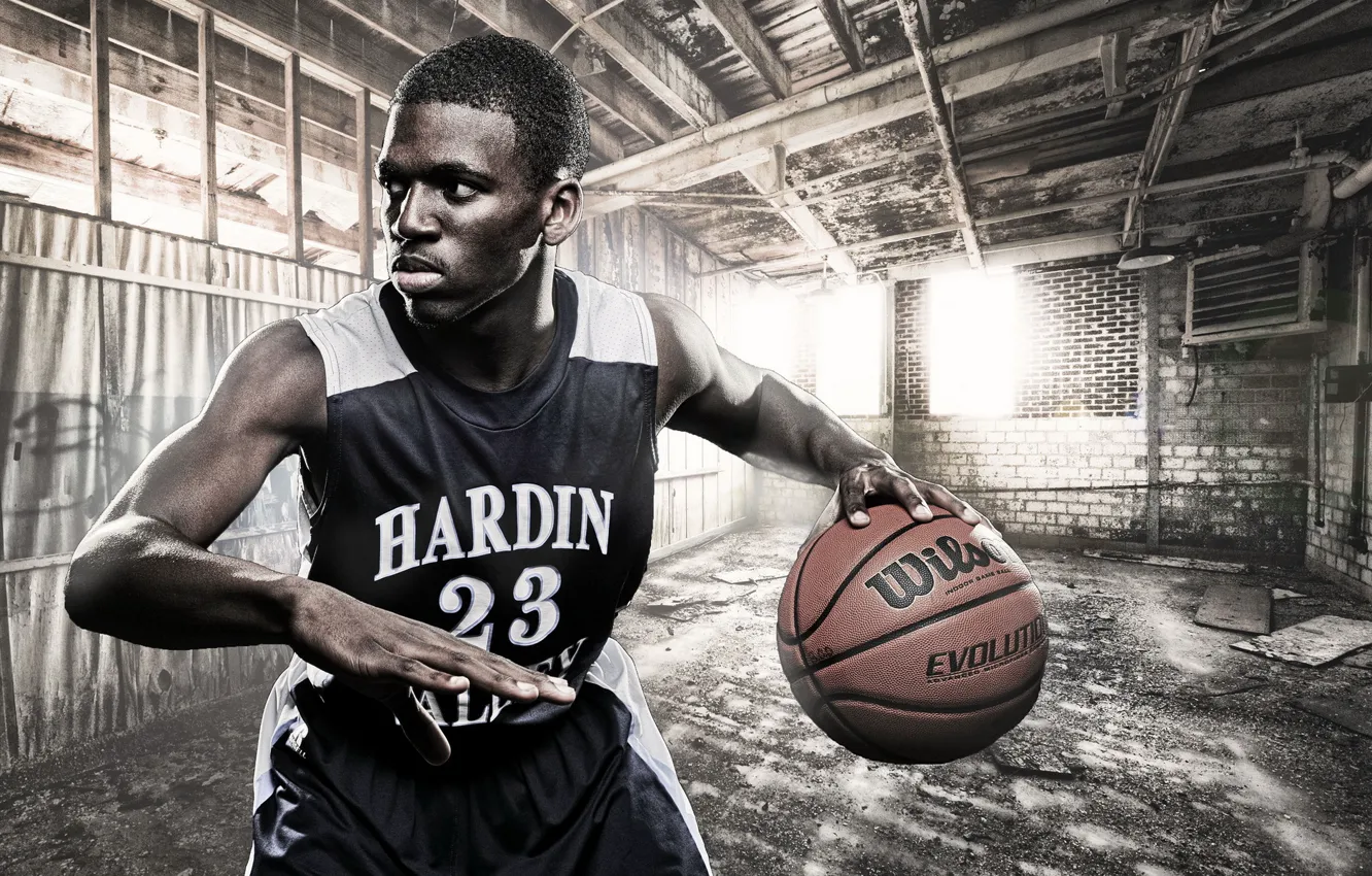 Photo wallpaper sport, basketball, Kevin Ransom