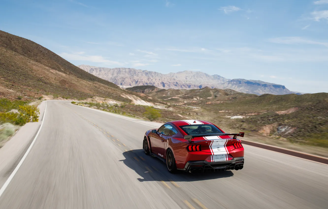 Photo wallpaper Mustang, Shelby, Shelby Super Snake, 2024