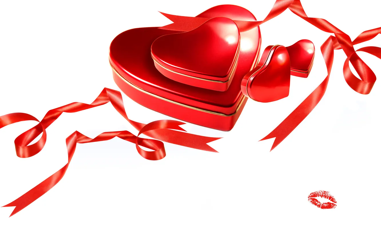 Photo wallpaper photo, Heart, Tape, Holiday, Valentine's day, Gifts