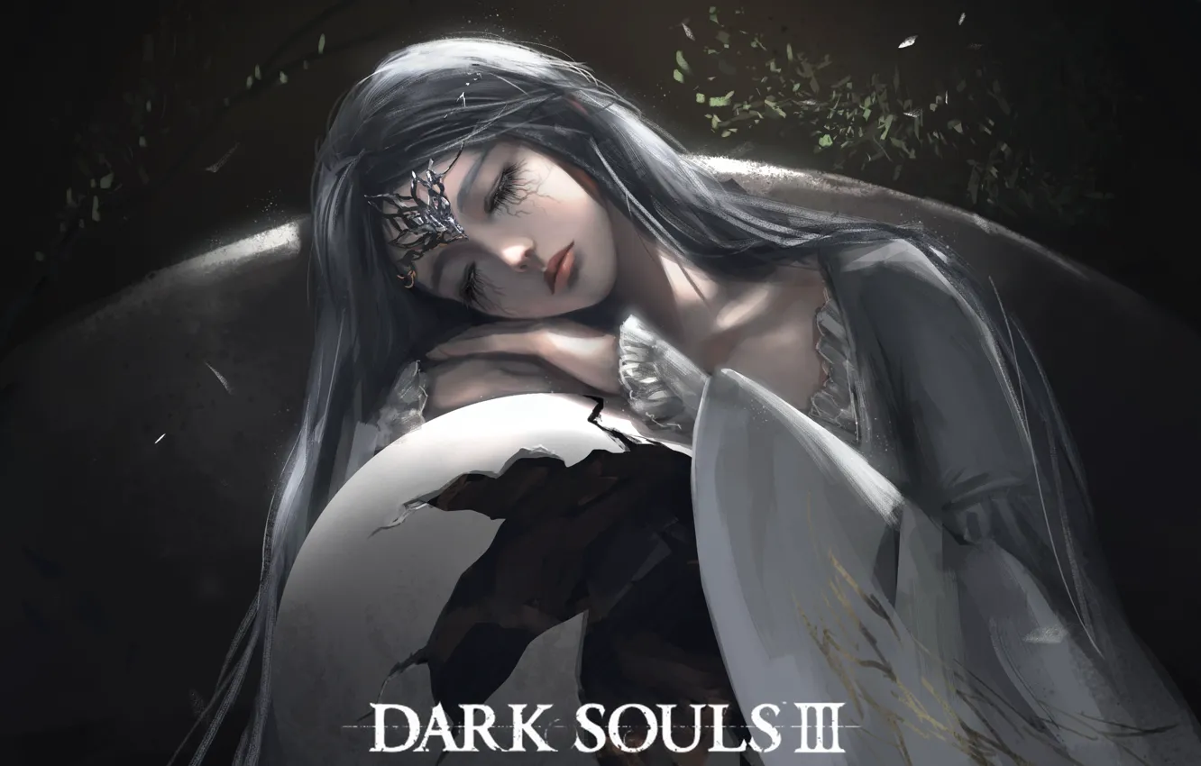 Photo wallpaper girl, Dark Souls III, Princess Filianore