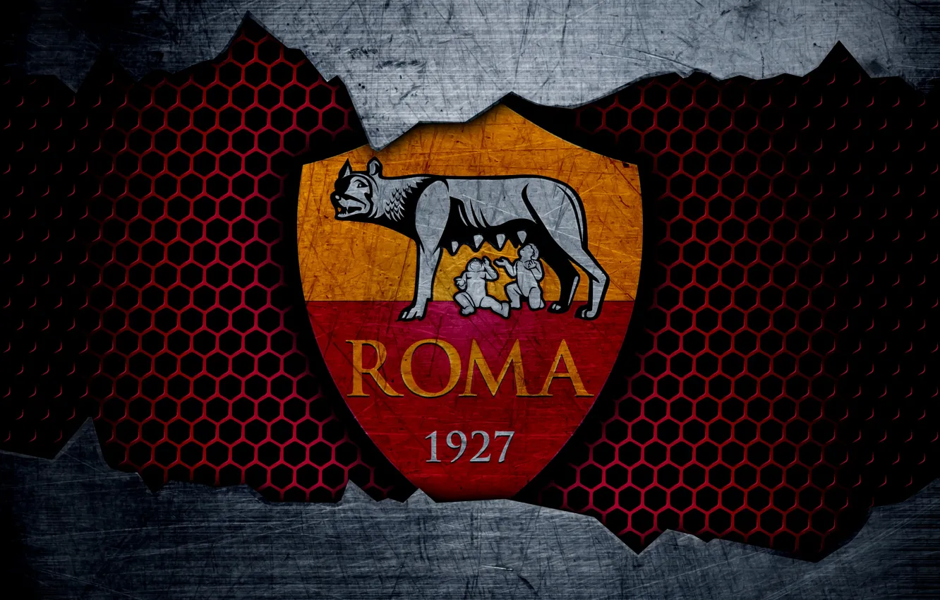 Photo wallpaper wallpaper, sport, logo, football, Roma
