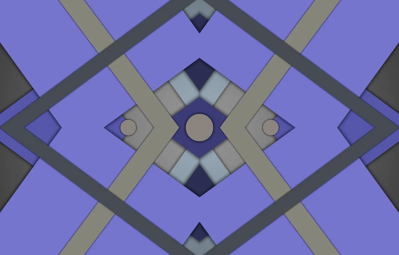 Photo wallpaper abstract, figure, different