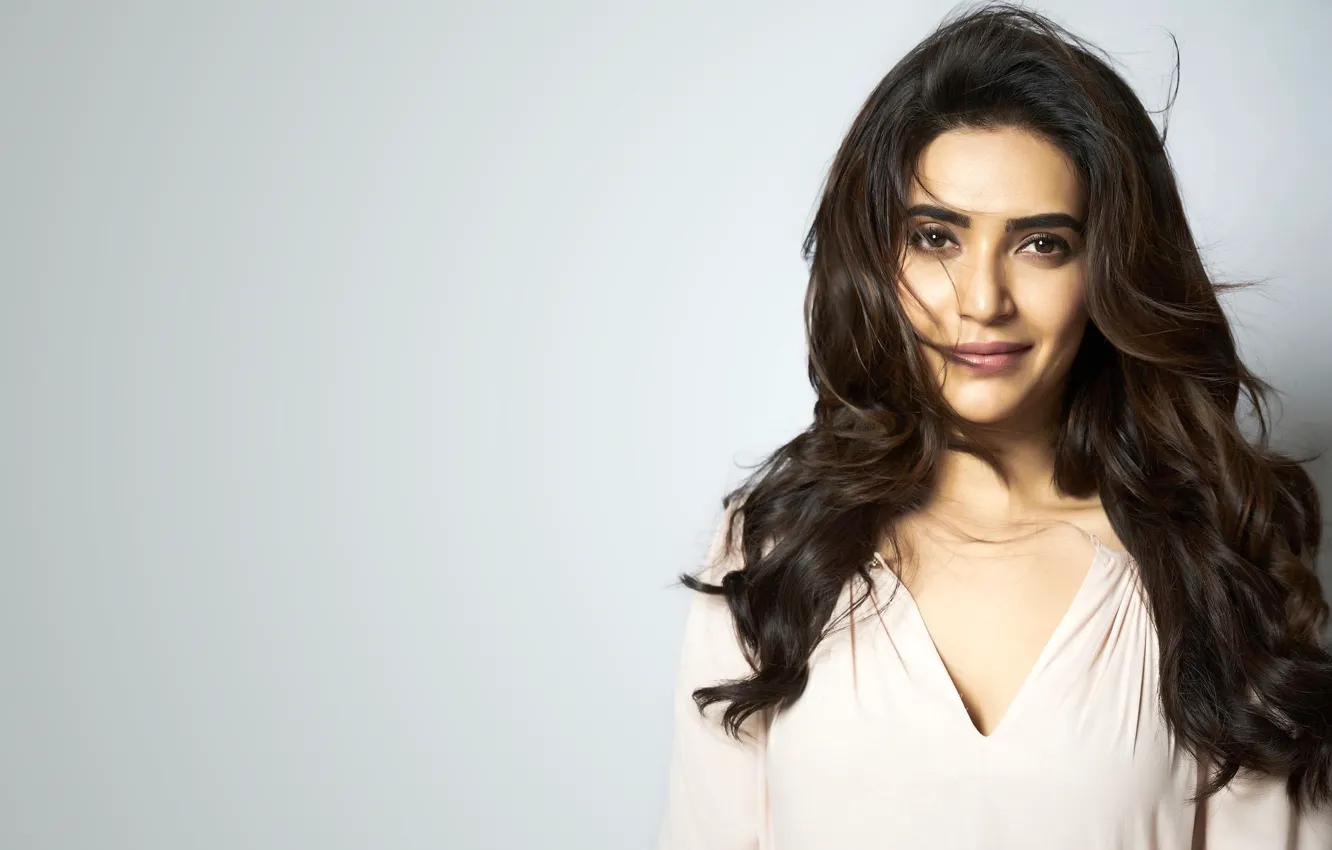 Photo wallpaper girl, hot, sexy, eyes, smile, beautiful, figure, model