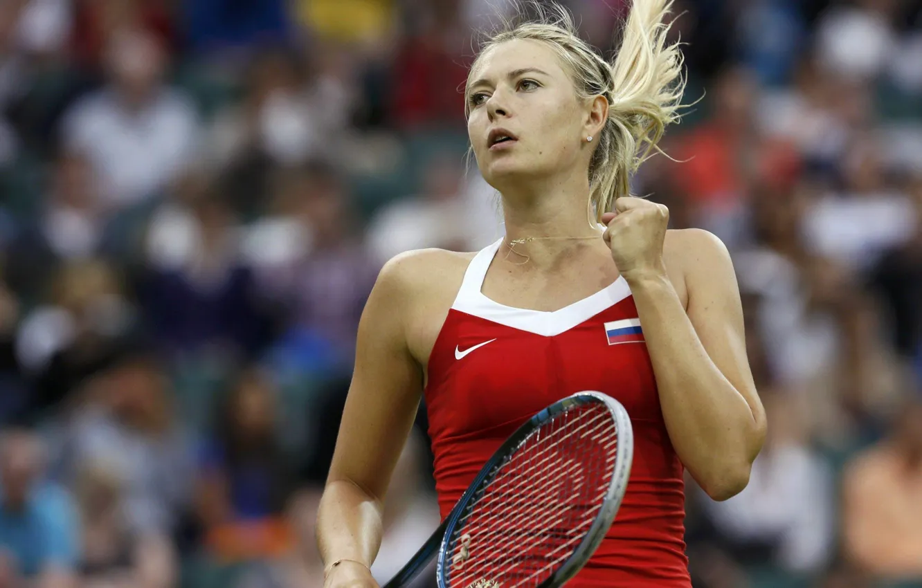 Photo wallpaper photo, the game, tennis player, Maria Sharapova