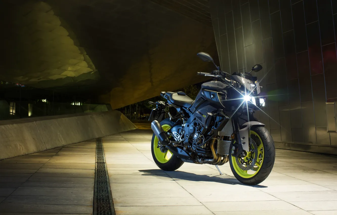 Photo wallpaper Bike, Motorcycle, Yamaha MT 10