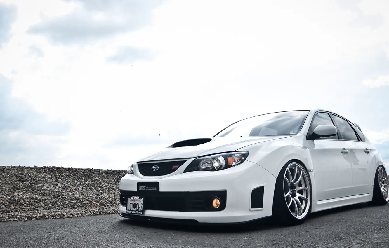 Photo wallpaper subaru, impreza, Subaru, sti, Impreza