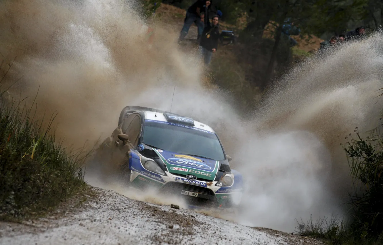 Photo wallpaper squirt, Ford, WRC, Rally, Rally, Fiesta