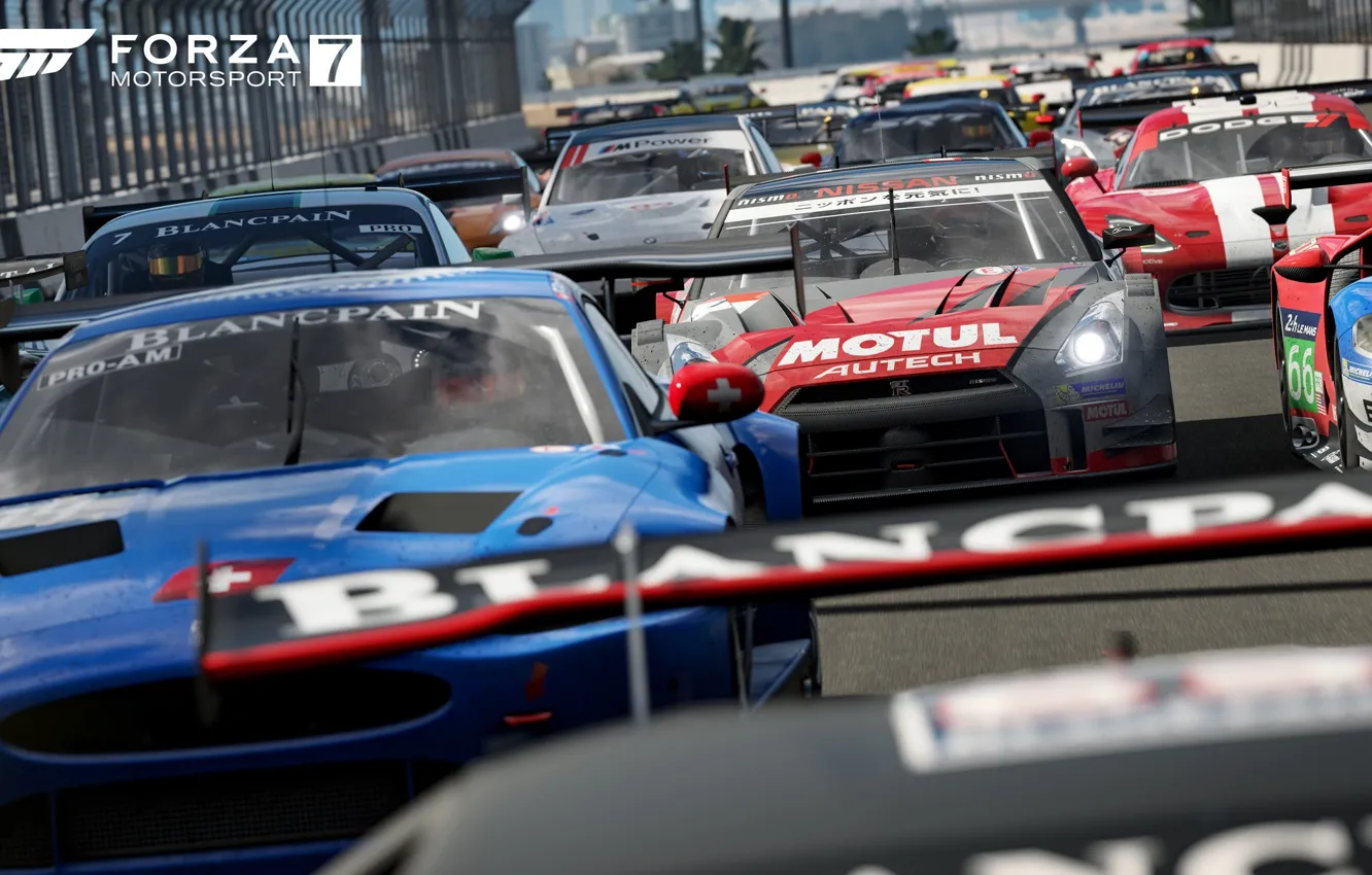 Photo wallpaper car, game, cars, race, speed, Forza Motorsport, Forza Motorsport 7