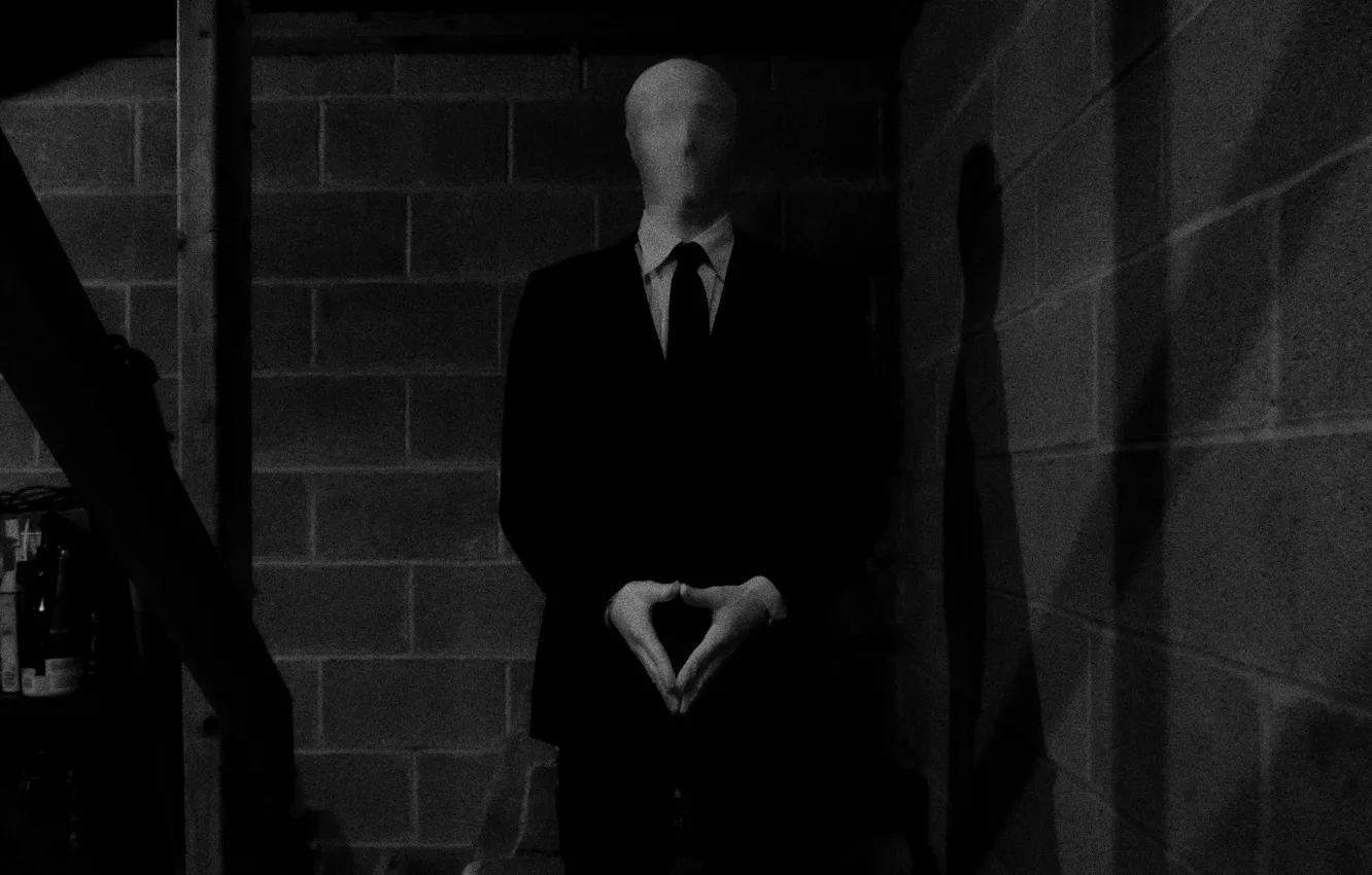 Photo wallpaper fiction, horror, Slenderman, Slender
