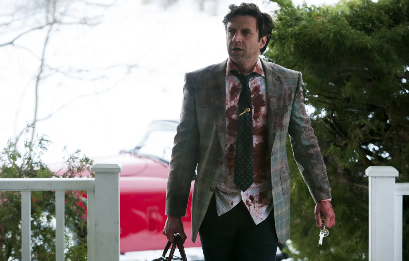 Photo wallpaper blood, costume, Dr., actor, male, the series, bag, characters