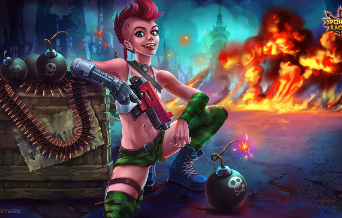 Photo wallpaper the game, game, characters, rpg, Daredevil, Chronicles of chaos, Hero Wars