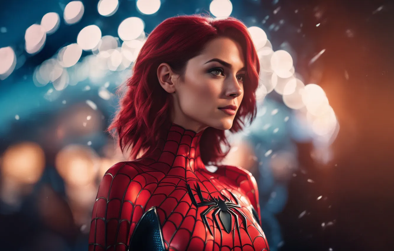 Photo wallpaper Spiderwoman, deviation