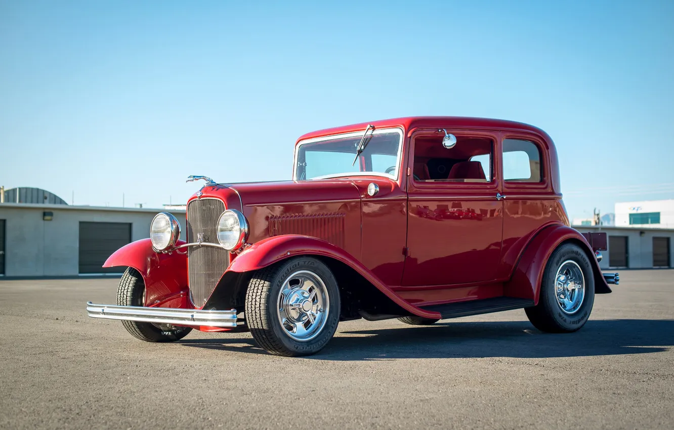 Photo wallpaper Ford, classic, 1932, Victoria