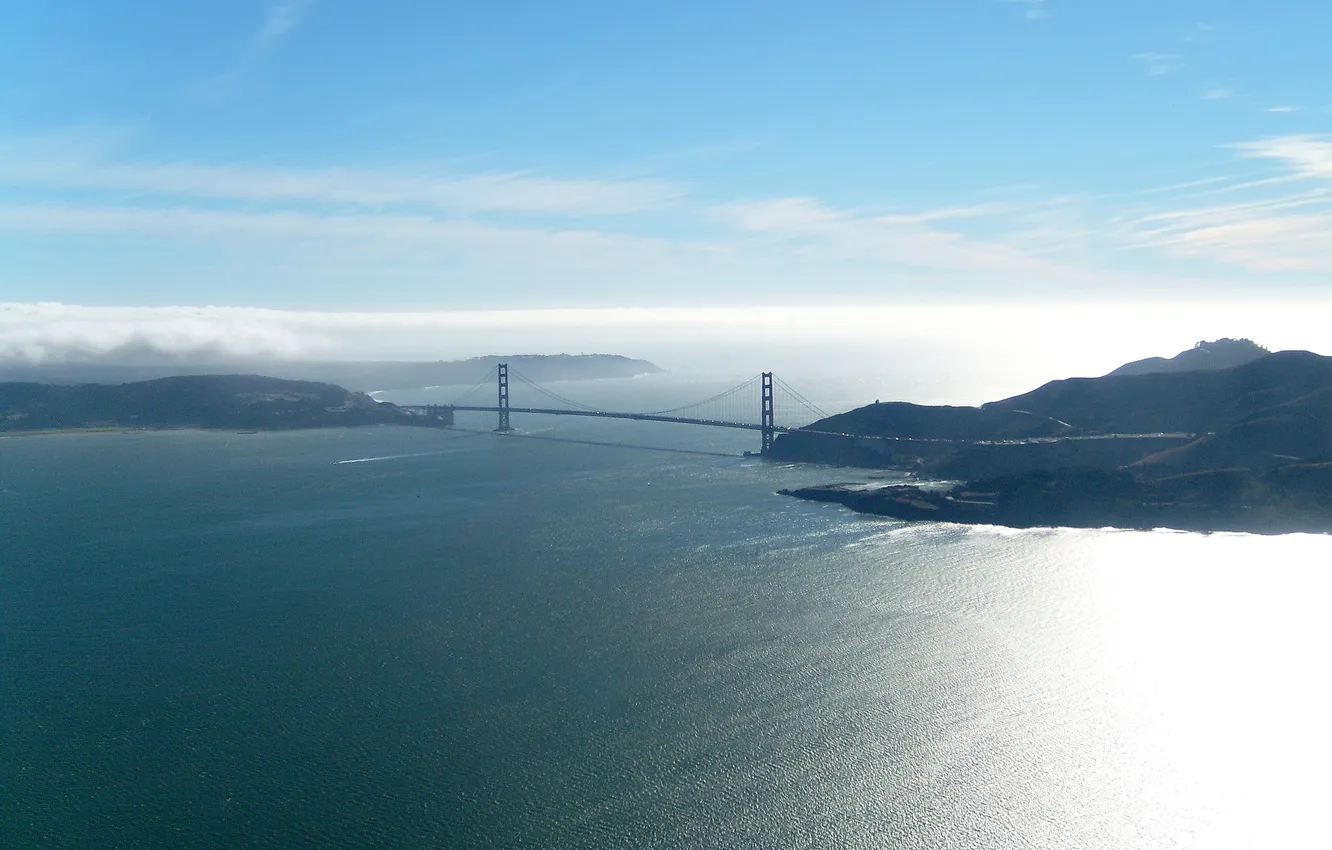Photo wallpaper bridge, San Francisco, Golden Gate