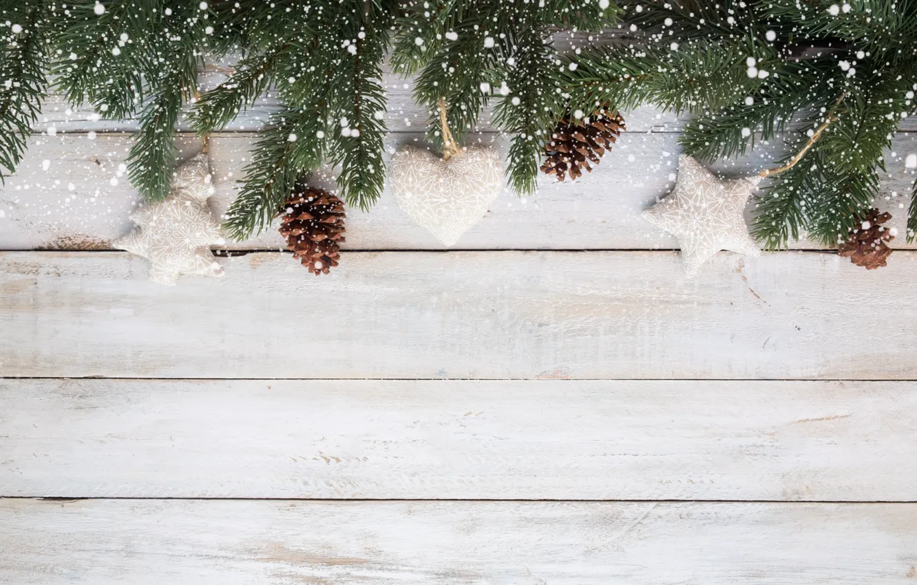 Photo wallpaper background, toy, new year, spruce, bumps