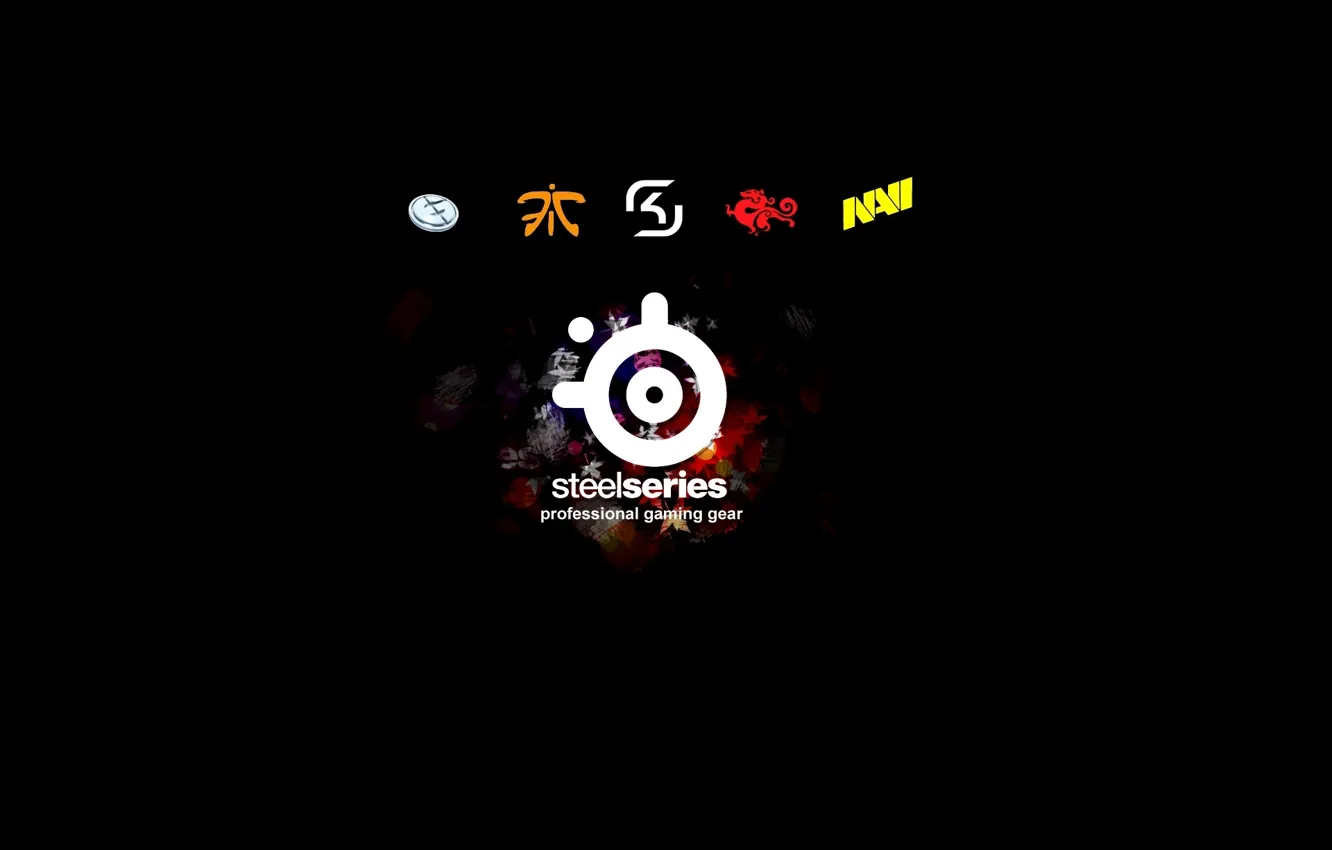 Photo wallpaper logo, logo, steelseries, SteelSeries, SK GAMING, EVIL GENIUSES, TYLOO, fnatic
